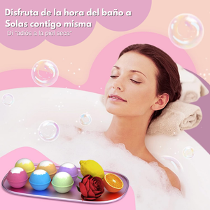 4 Bombas Efervescentes Pedicura Y Manicura Spa Aromaticas