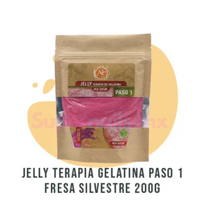 Jelly Mc Spa Fresa Silvestre Paso 1 200g Y Paso 2 400g (Incluye los 2 Pasos)