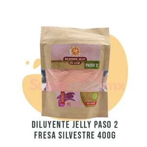 Jelly Mc Spa Fresa Silvestre Paso 1 200g Y Paso 2 400g (Incluye los 2 Pasos)