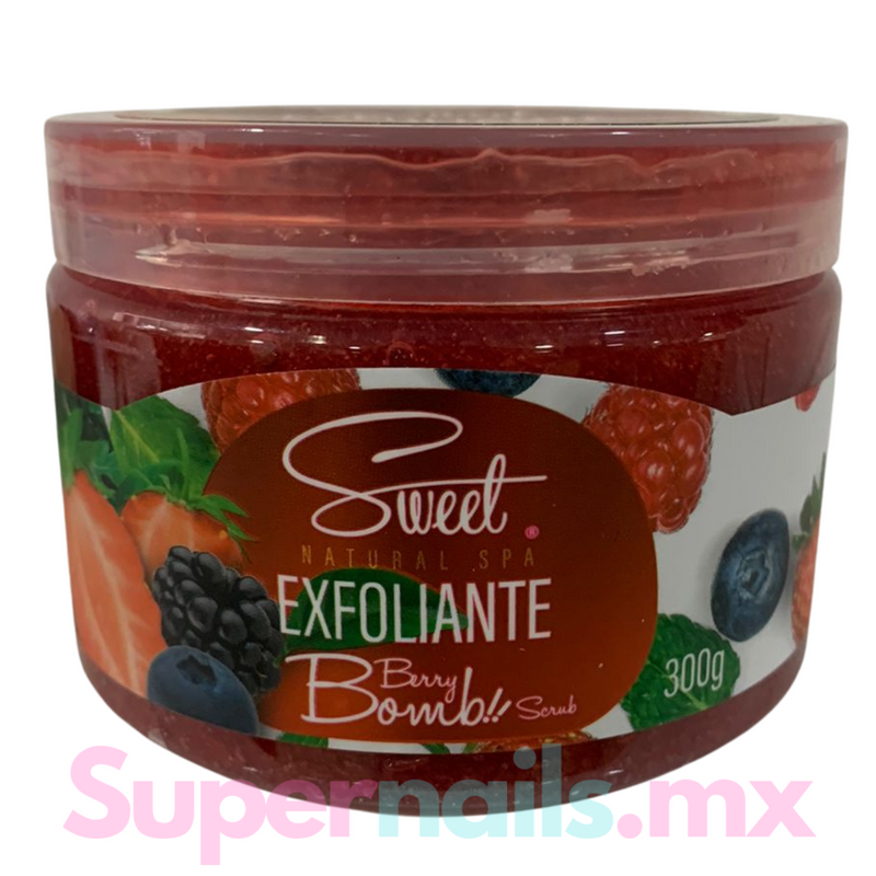 Exfoliante Sweet Natural Berry Bomb 300g