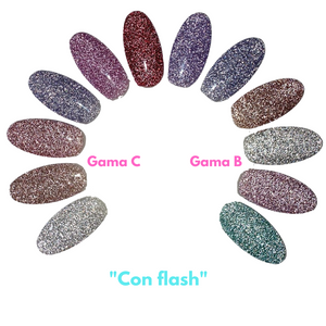 Gelish Lé Mussa Diamante Gama C c/6pz