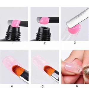 Pincel para Polygel con Espatula Lé Mussa