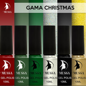 Gelish Lé Mussa Gama Christmas c/6pz