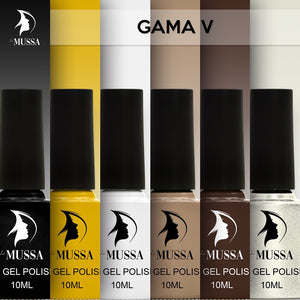 Gelish Lé Mussa Gama V c/6pz